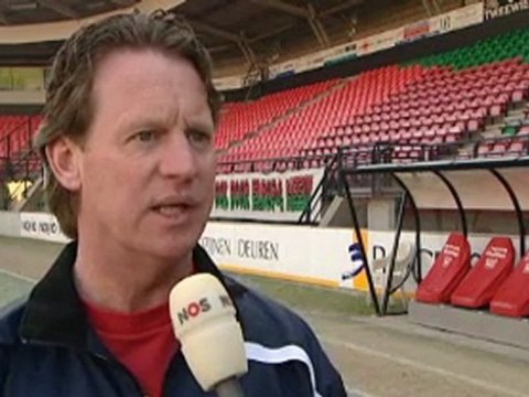 28-01-09 Mario Been is blij met de klus bij Feyenoord