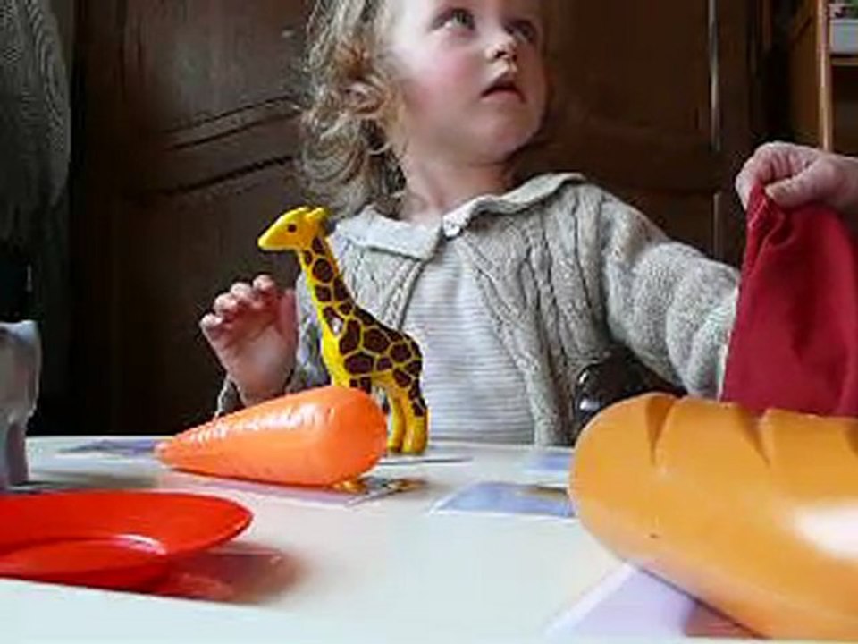 Reconnaissance tactile - presque 2 ans