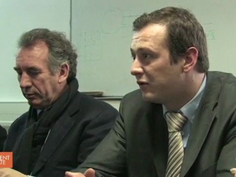 FRANÇOIS BAYROU et ARNAUD LAFON en MIDI PYRENEES