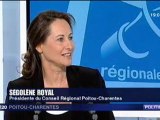 Ségolène Royal dans le 19/20 Poitou-Charentes [15/02/2010]