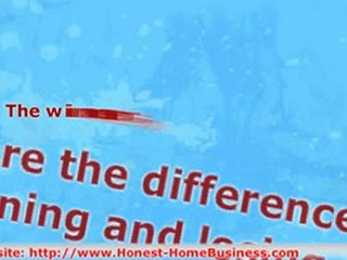 Home Business Winners and Losers: The Dividing Line