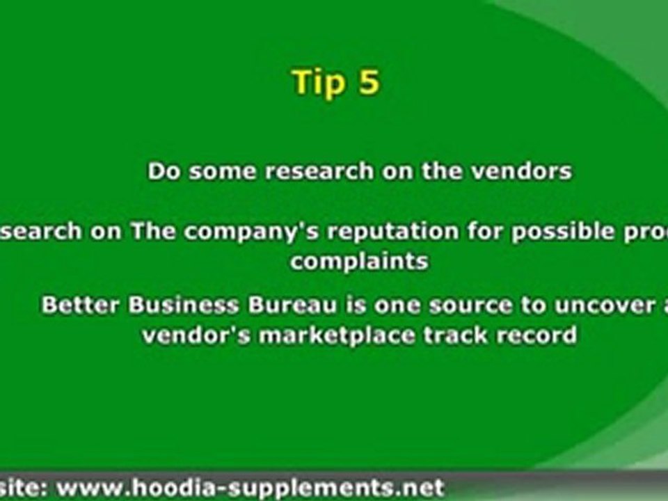 Tips For Buying Hoodia