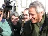 Déplacement de Dominique de Villepin dans le Finistère
