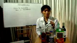 How to Cure Hemorrhoids : Drinking Beverages