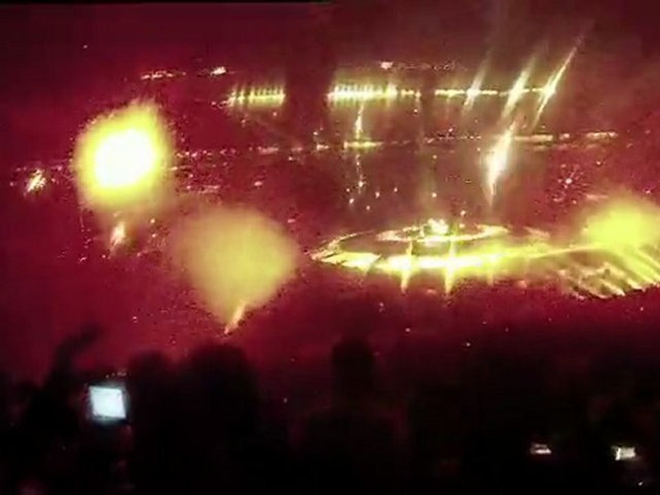 Super Bowl 44 The Who Halftime LIVE from the stands