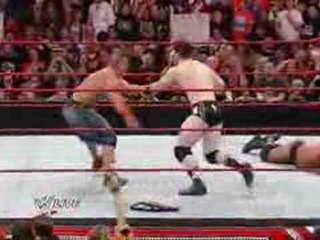 John Cena vs. HHH "WWE Raw 2/15/10"