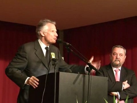 Discours de Dominique de Villepin sur l'agriculture