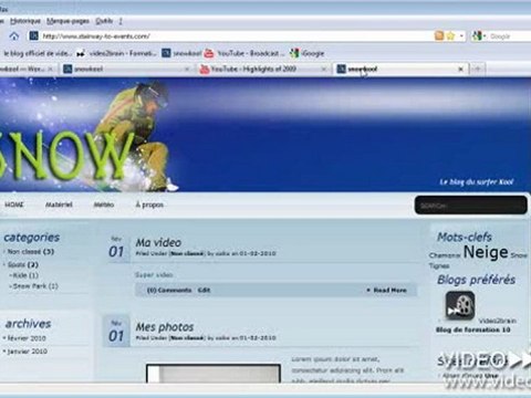Trailer - Creer son blog avec WordPress