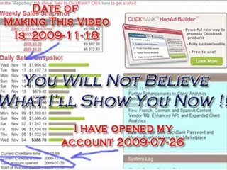 See My Clickbank account - life  TheGoogleBigbang