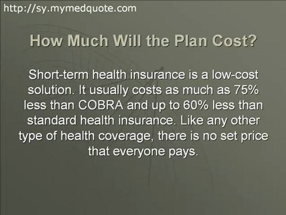 Short Term Health Insurance Buyers Guide