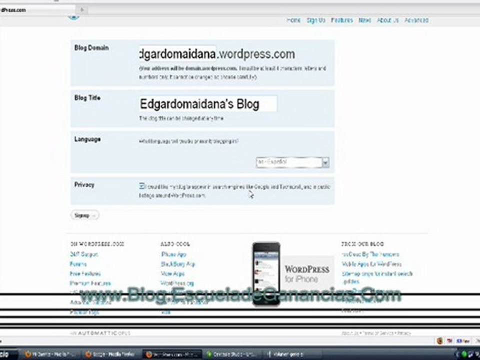 Domina Wordpress parte 1