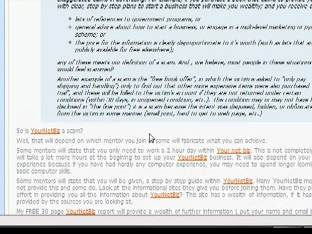 YourNetBiz – Scam Or Wealth Creation?