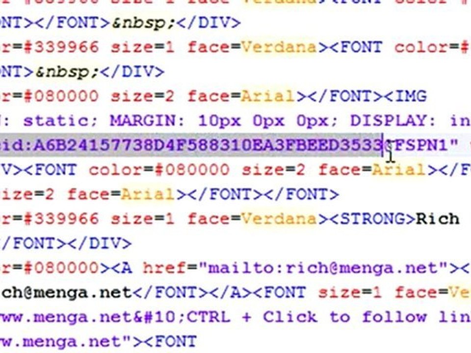 Email Signature With Image In Windows Live Mail