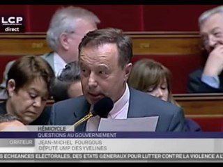 JM FOURGOUS interroge L. CHATEL sur le plan numérique