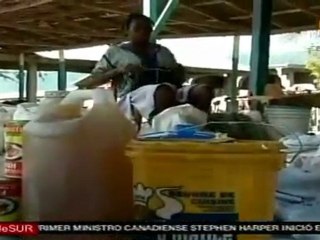 Campesinos en situación dramática tras el terremoto