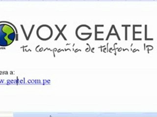 Telefonia ip vox geatel