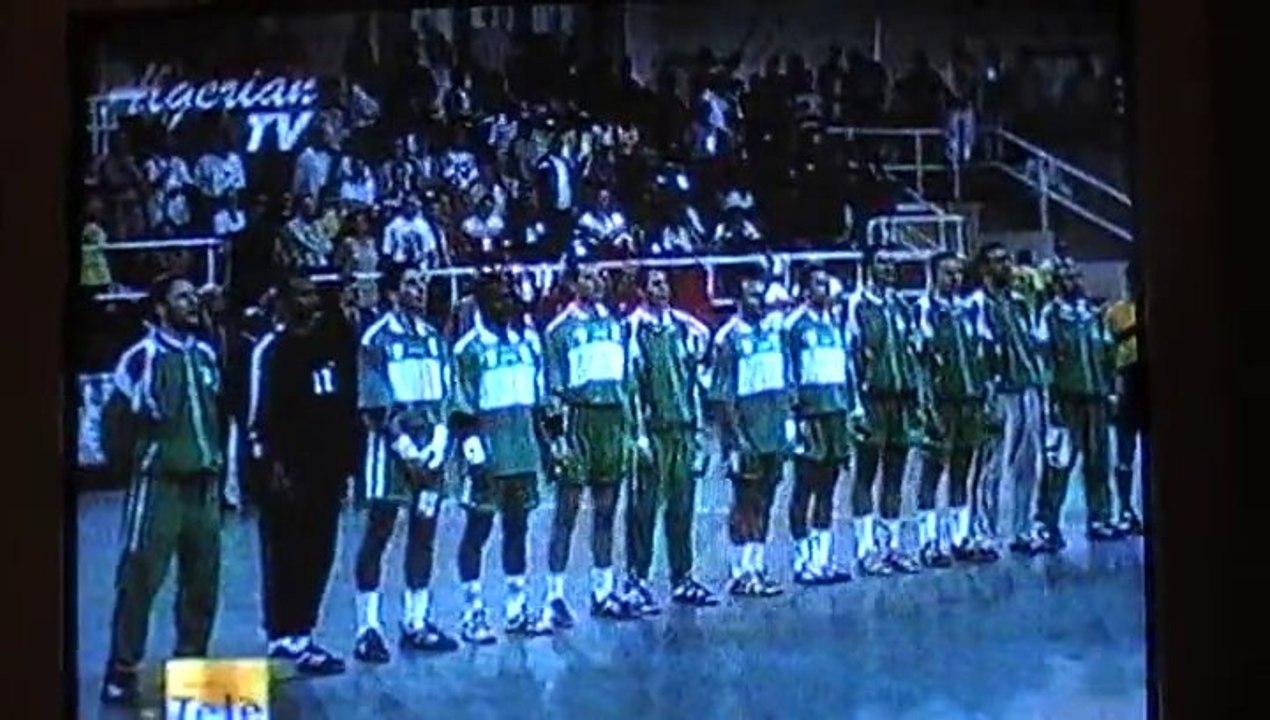 Algérie handball, préparation mondial 1999 en egypte