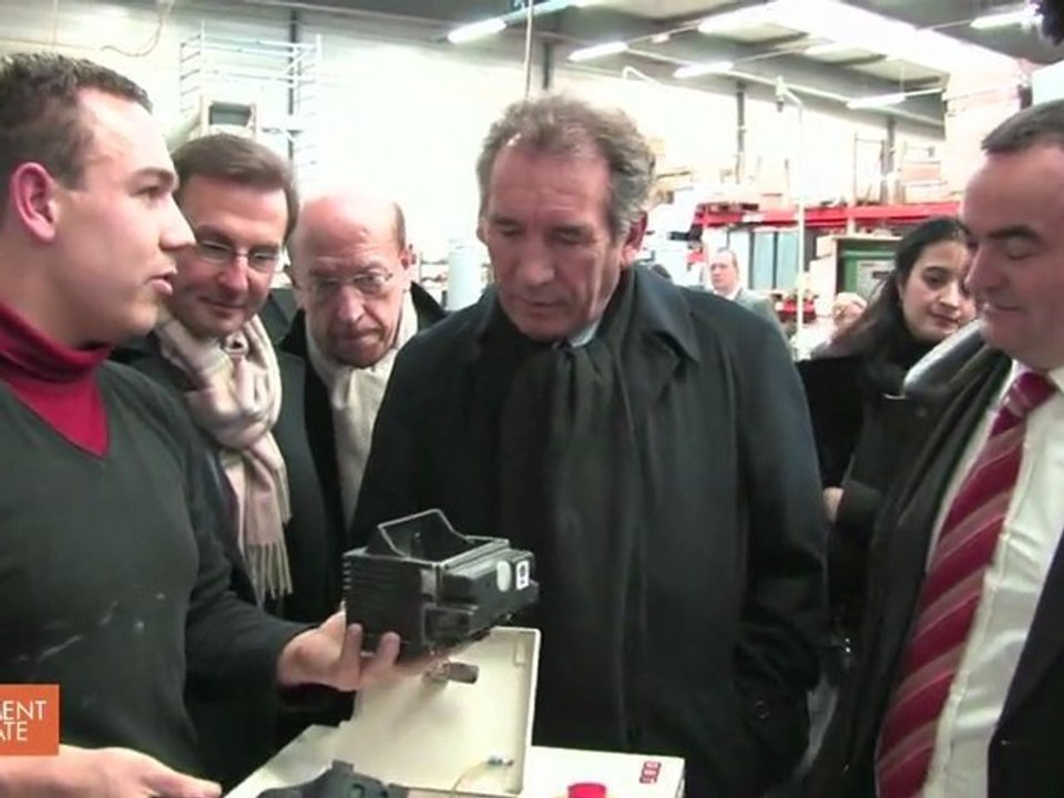 FRANÇOIS BAYROU et OLIVIER HENNO dans le NORD PAS DE CALAIS