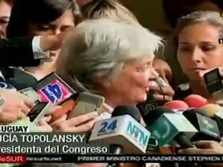 Congreso Uruguayo inicia periodo, dos mujeres dirigen