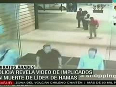 Difunden video con presuntos asesinos de líder de Hamas