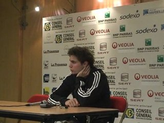 Conférence de presse : Gilles Simon - 16 Février 2010