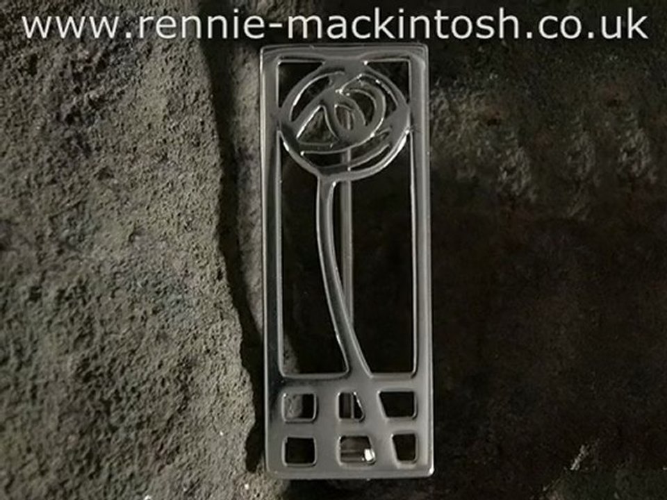 Sterling silver Charles Rennie Mackintosh brooch DWO904