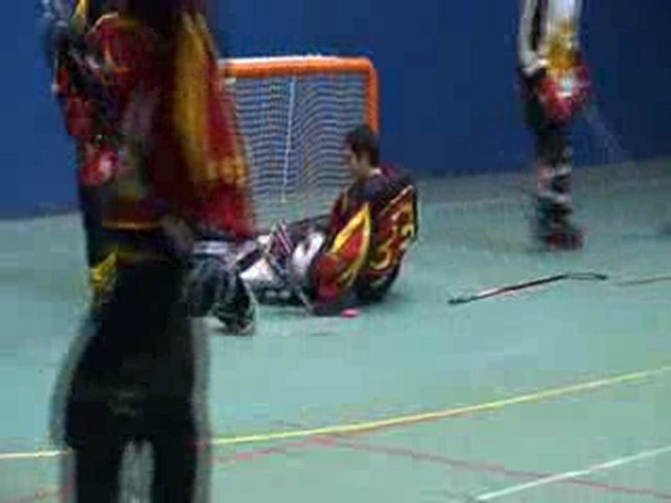 Arrêts du gardien des phoenix face aux Conquérants de Caen