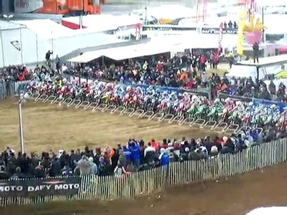 depart 1ere manche mx1 valence 2010