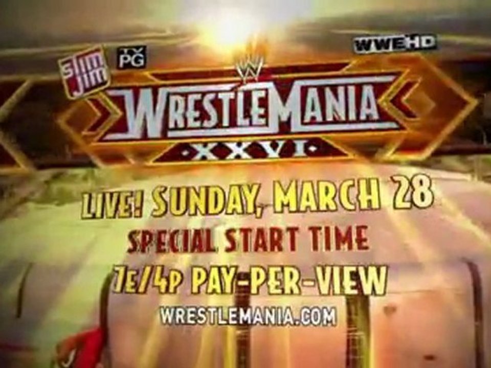 WWE WrestleMania 26 - Official Promo
