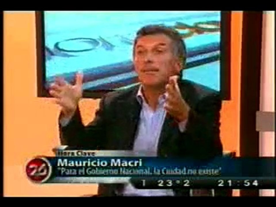 Entrevista a Macri