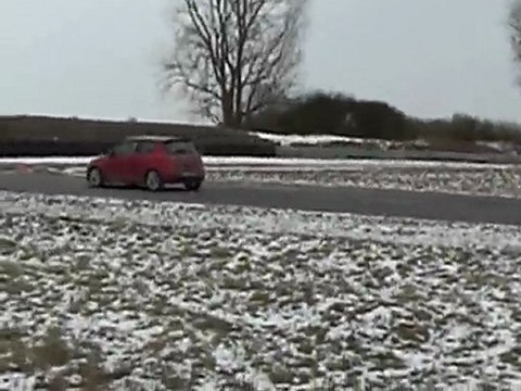 Clastres le 13 février 2010 (dernière chicane)