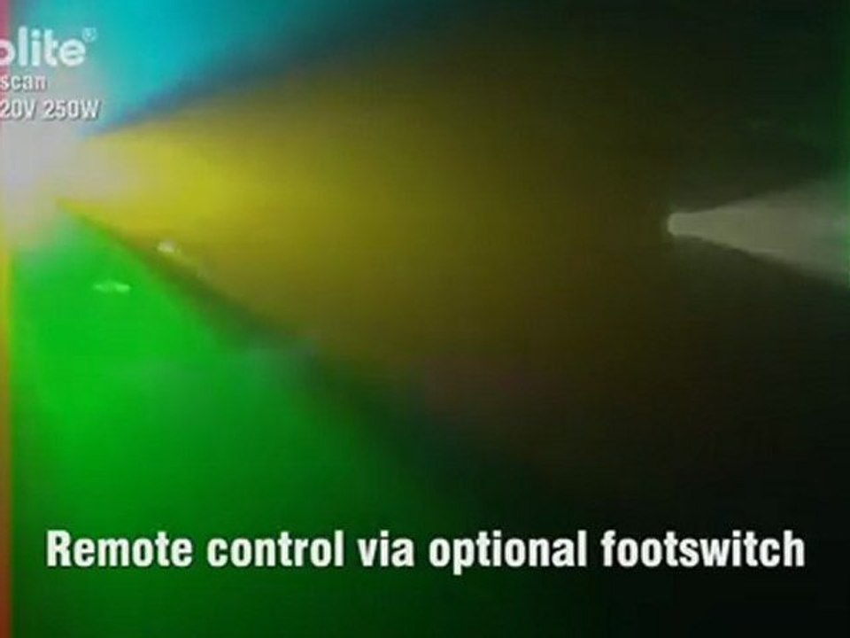 Eurolite duoscan, 2 x enh 120v/250w