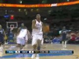 Kevin Durant picks up the loose ball then zips the other way