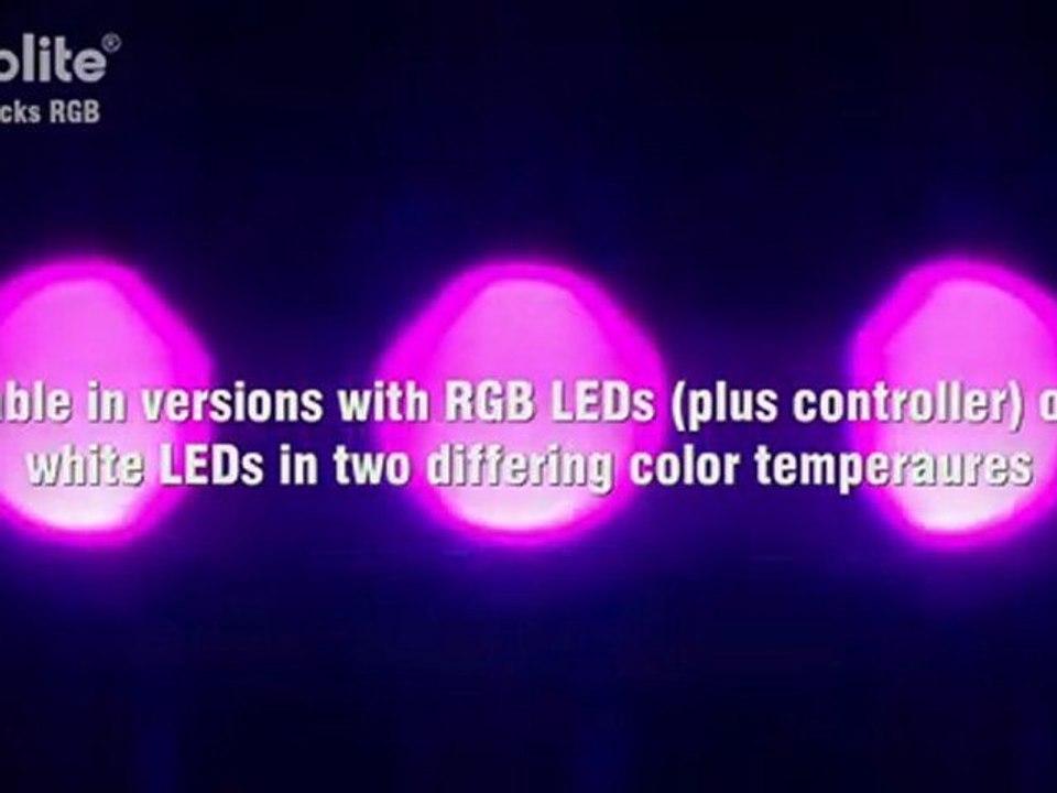 EUROLITE LED sticks 3 x 9, 12V/6W RGB