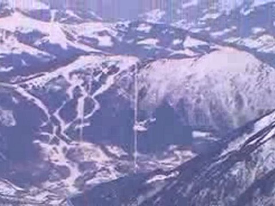 Panoramic du haut de plus de 3000 m.