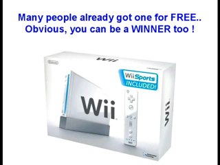 Get a Free Nintendo Wii Game Console - Take Yours Now !