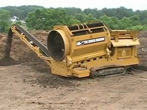 612T Trommel Portable, Tracked Screening Plant