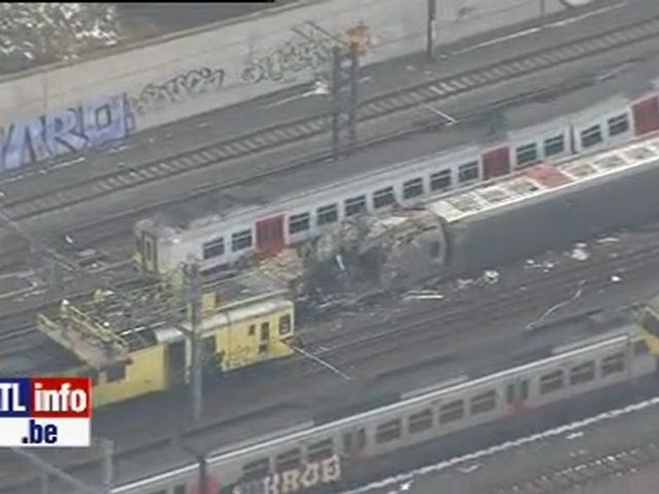 accident de train a hall (belgique)