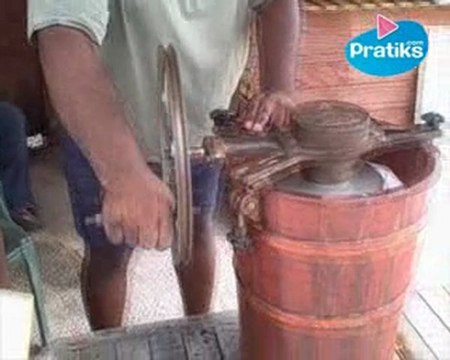 Comment fonctionne une sorbetière à l'ancienne