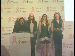 Famosas en gala contra el cáncer