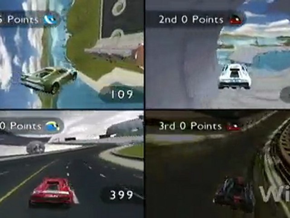 TrackMania Wii - Official Gameplay and Teaser