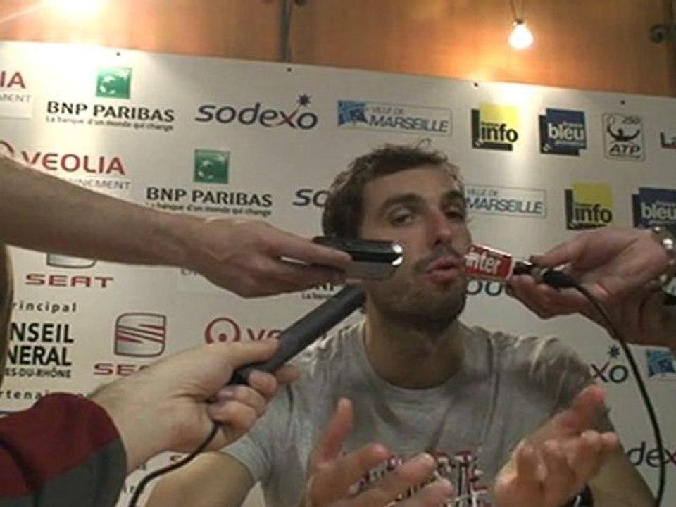 Conférence de presse : Julien Benneteau - 17 Février 2010
