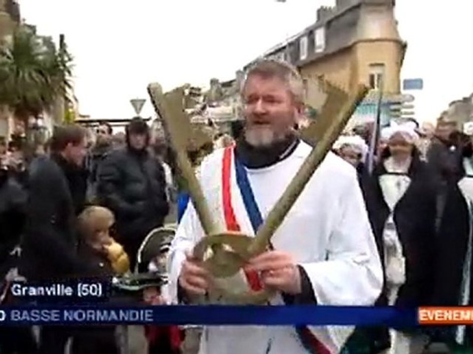 Carnaval de Granville : le maire remet les clefs de la ville