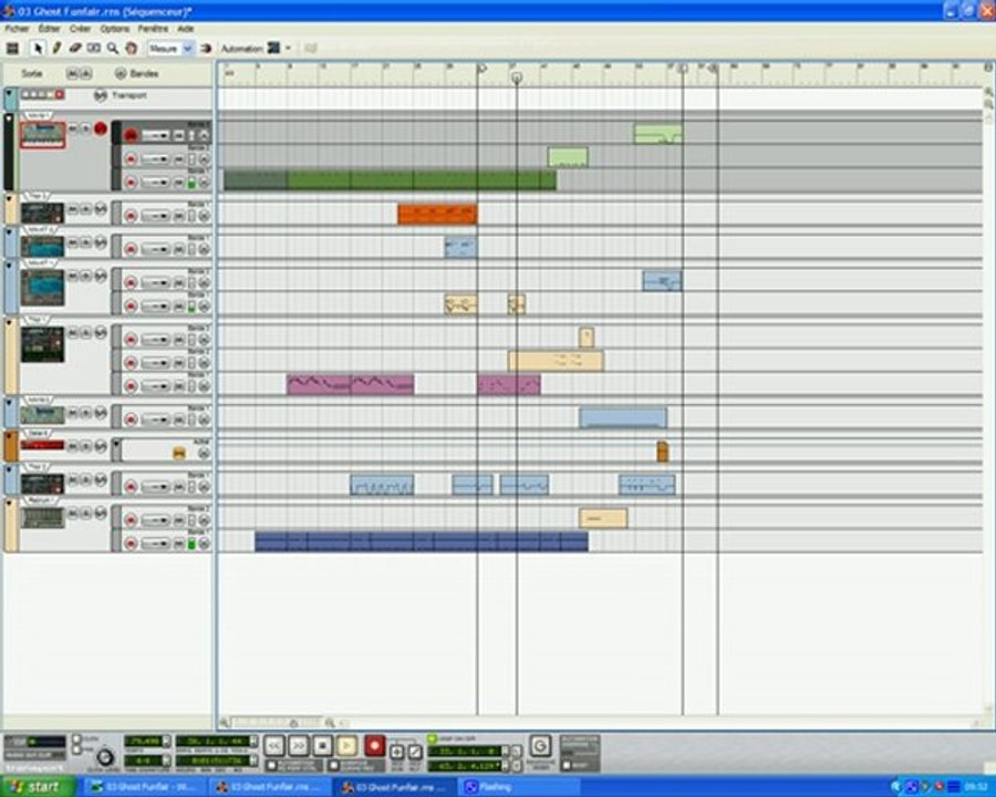 Propellerhead Reason 4 : T.c.k - Ghost Funfair