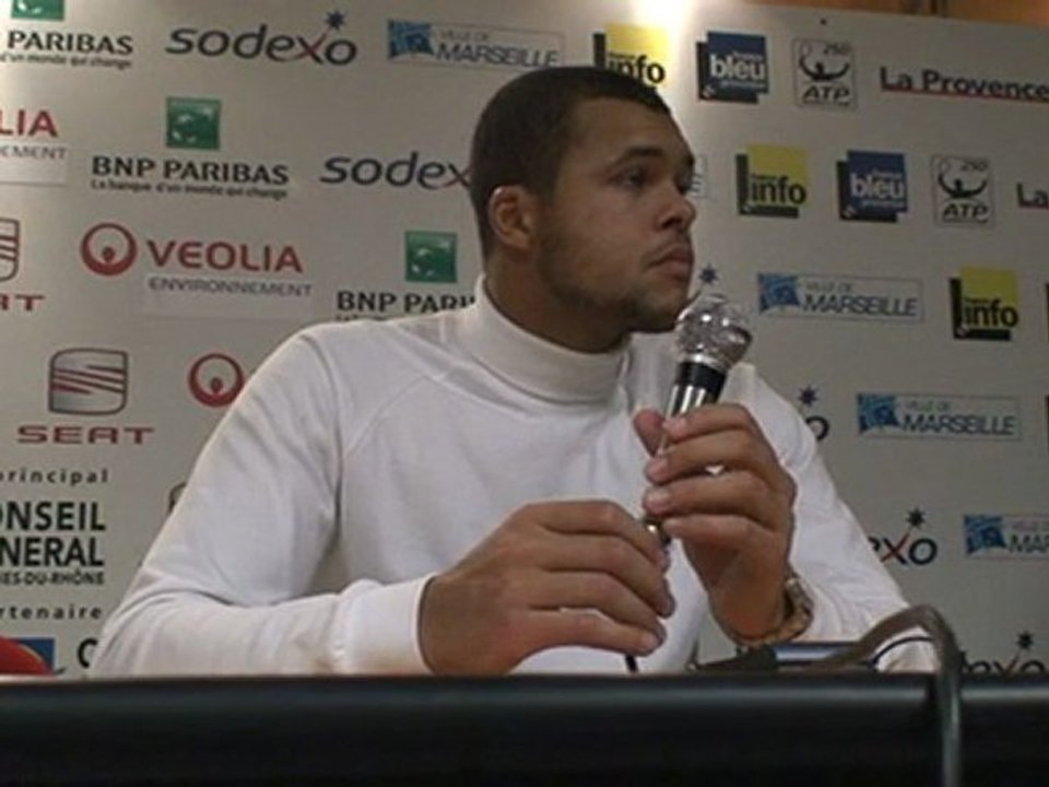 Conférence de presse : Jo-Wilfried Tsonga