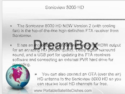 Free To Air Satellite TV / FTA Receivers