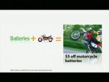 Wheelie for Xtreme Motorcycle battery - Batteries Plus Ad