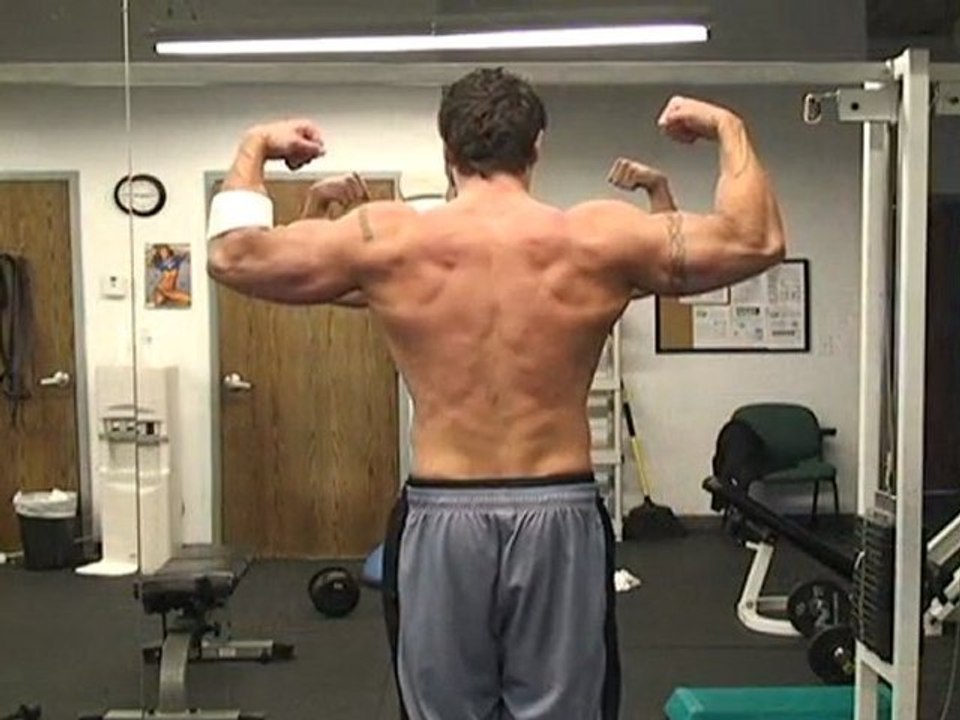 Micah LaCerte's Standing Bicep Cable Curls