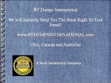 Guide to RV Dump Stations and RV Dumping Sites