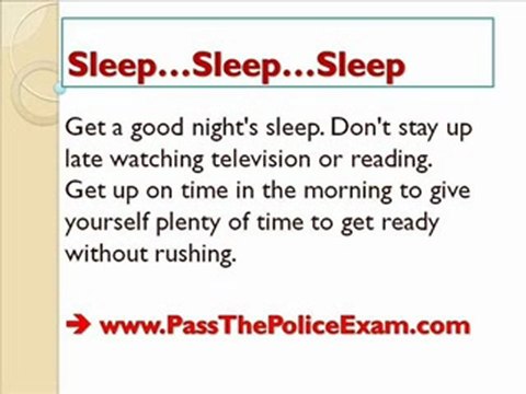 Become a police officer - Polygraph Test Preparation Tips